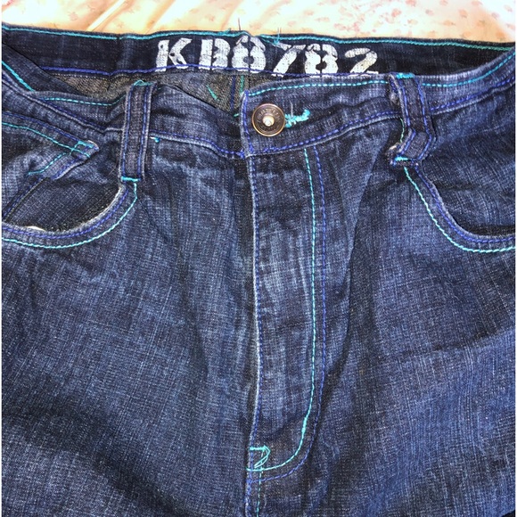 KB8782 Men’s jeans size 36, 100% cotton great condition vintage zero flaws nice! - Picture 11 of 14